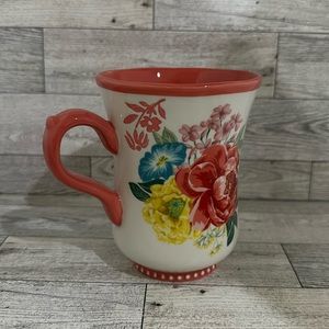 The pioneer woman floral ceramic coffee tea cup new